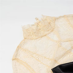 Lace Patchwork Mini Sexy Dresses