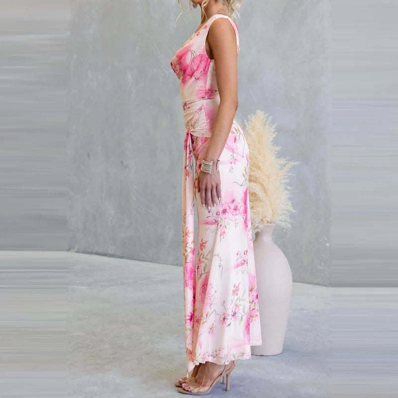 Sweet Casual Sleeveless Slim Fit Holiday Dresses