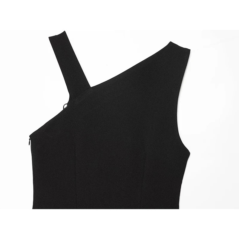 Sexy Elegant Asymmetric One Shoulder Dresses