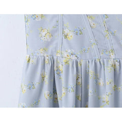 Floral Print Spaghetti Strap Maxi SunDresses