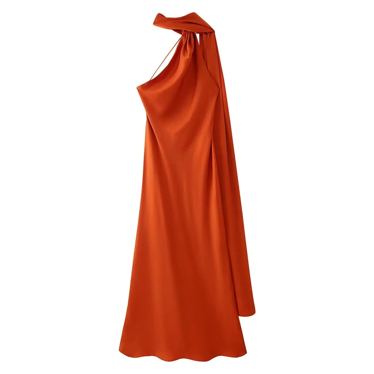 High Street Sexy Elegant Halter Long Dresses