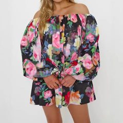 Lady Sexy Hollow Loose Bohemian Dresses