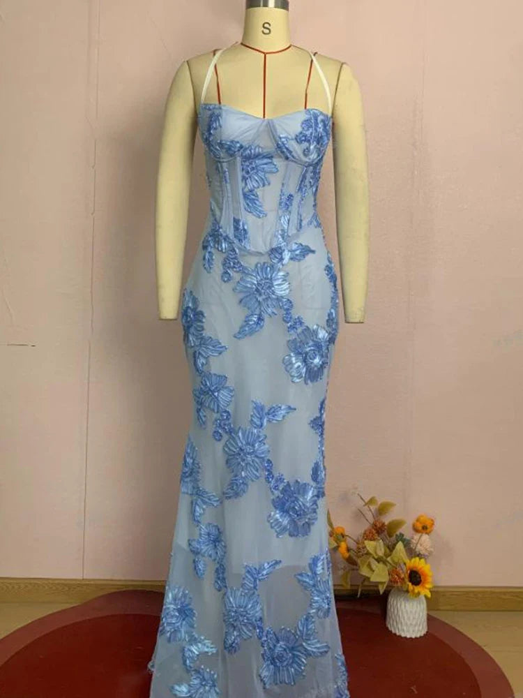 Summer Light Luxury Sleeveless Spliced Waist Slimming Dresses