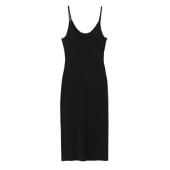 Sexy Spaghetti Strap Knit Mini Dresses