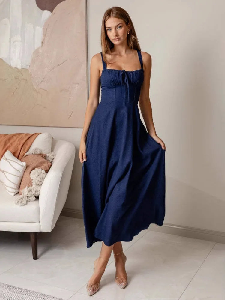 Summer Style Spaghetti Strap Dresses