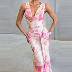 Sweet Casual Sleeveless Slim Fit Holiday Dresses