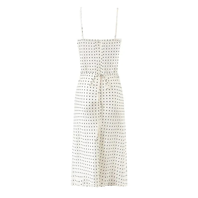 Sexy Spaghetti Straps Polka Dot Dresses