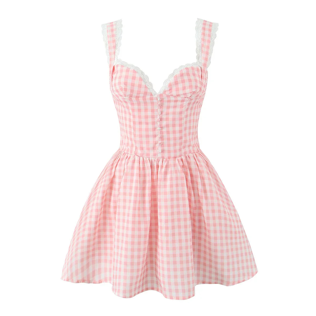 Sexy Elegant Pink Sling Mini Dresses