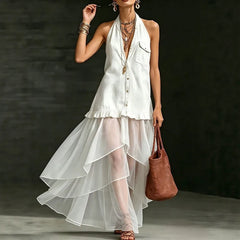 Casual Sleeveless Loose Holiday Dresses