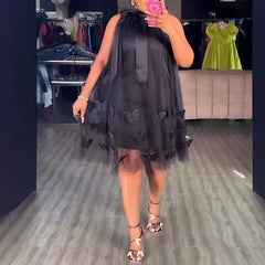 Summer Butterfly Decoration Vestidos Dresses