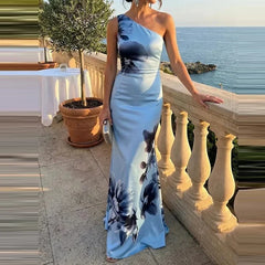 Sexy Backless High Waist Slim Dresses