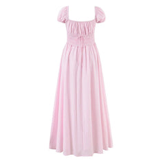 Blue Pink Striped Dresses