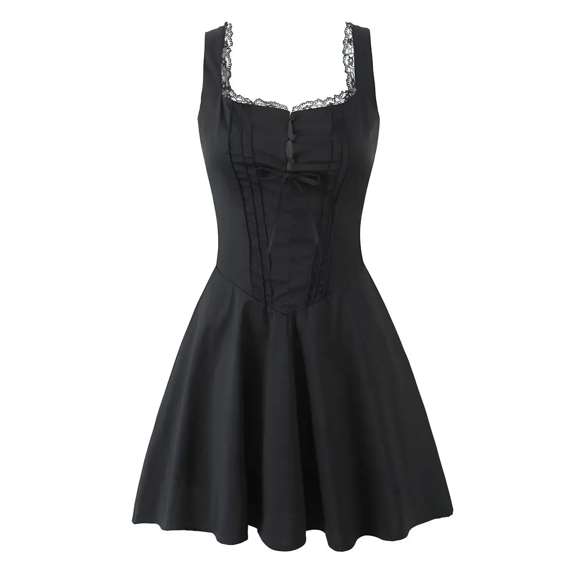 Blue Elegant Party Mini Dresses Sexy Sleeveless Low Waist A-line Summer Dresses