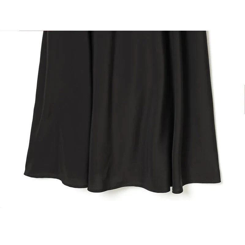 Sexy Semi-Sheer Elegant Black Long Dresses