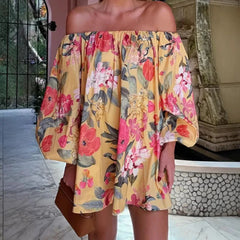 Lady Sexy Hollow Loose Bohemian Dresses
