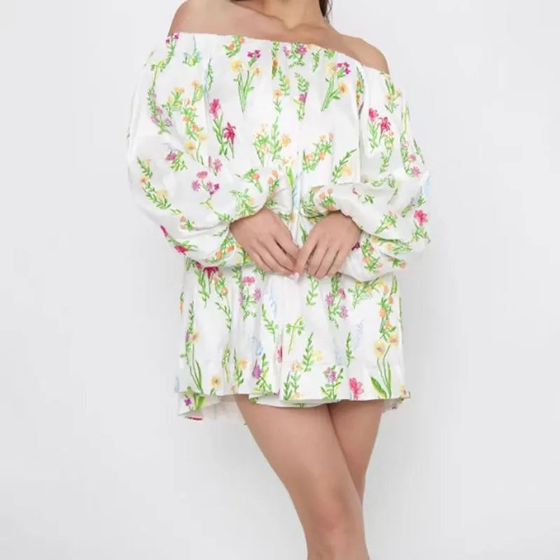 Lady Sexy Hollow Loose Bohemian Dresses