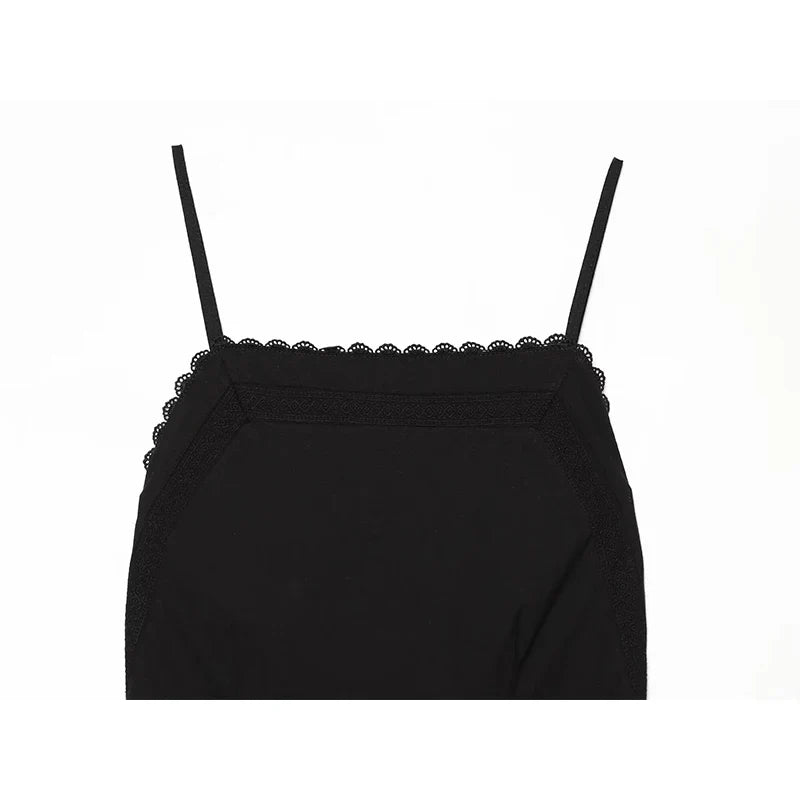 Hollow Out Embroidery Midi Dresses