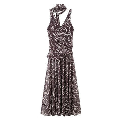 Summer Long Polka Dot Dresses