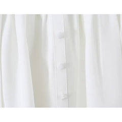 White Corset Style Mini Dresses