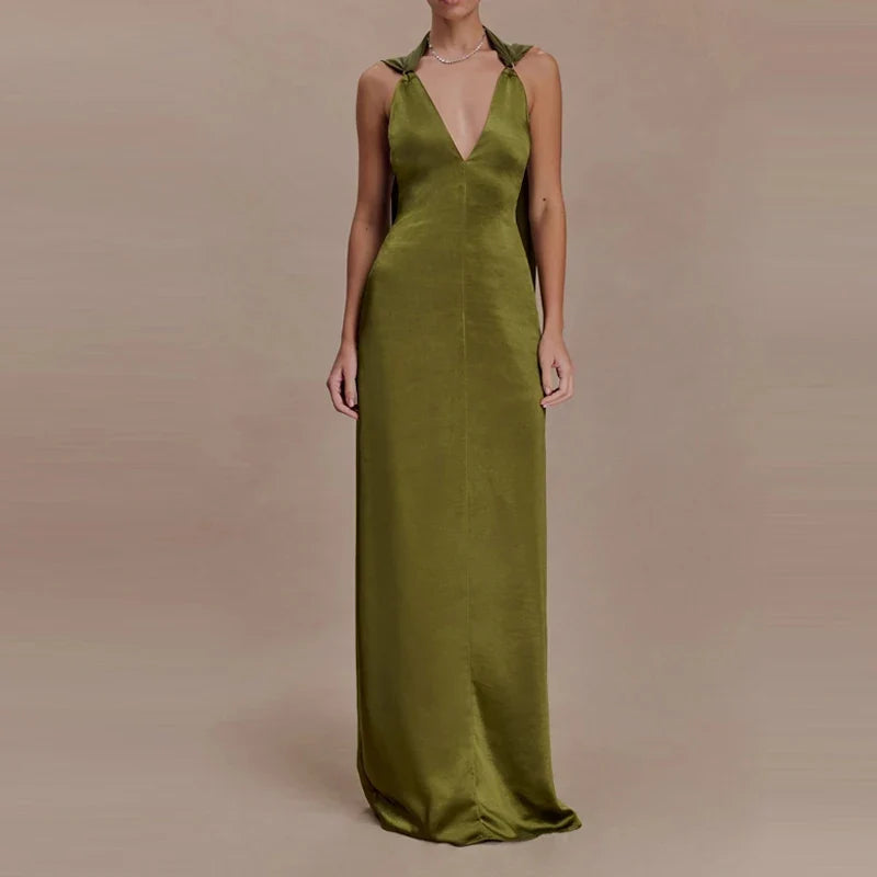 Elegant Temperament Camisole Slim Fit Guest Dresses