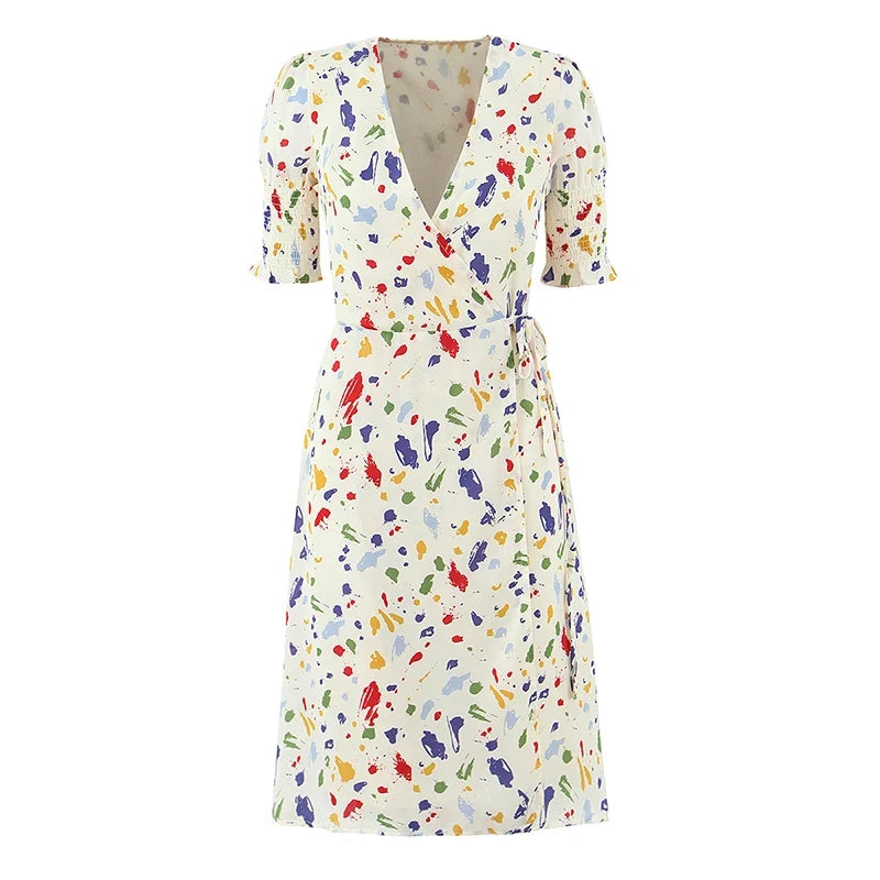 French Wrap Dresses