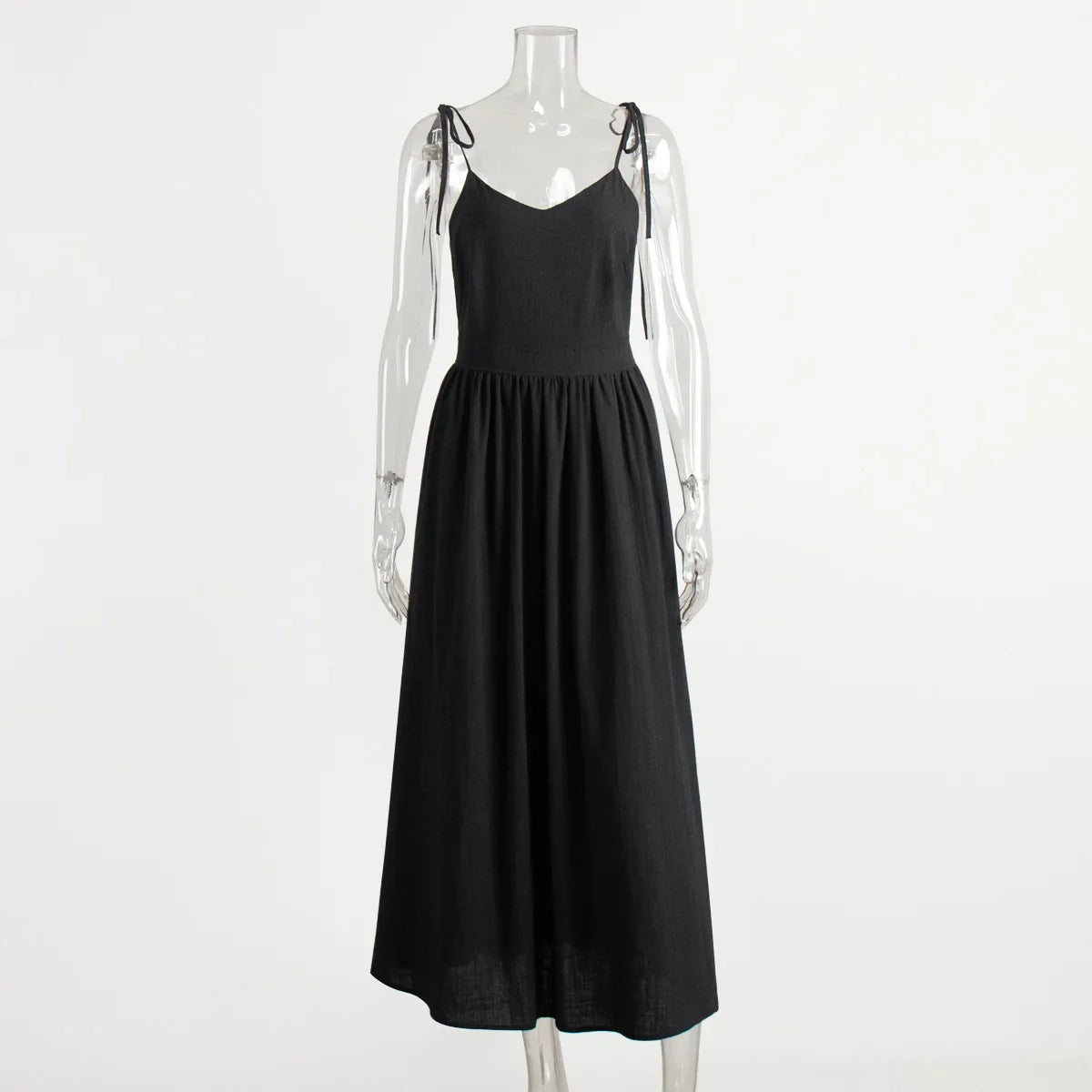 Sexy V-neck Strap Backless Dresses