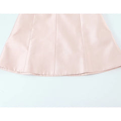 Elegant Satin Bow Dresses