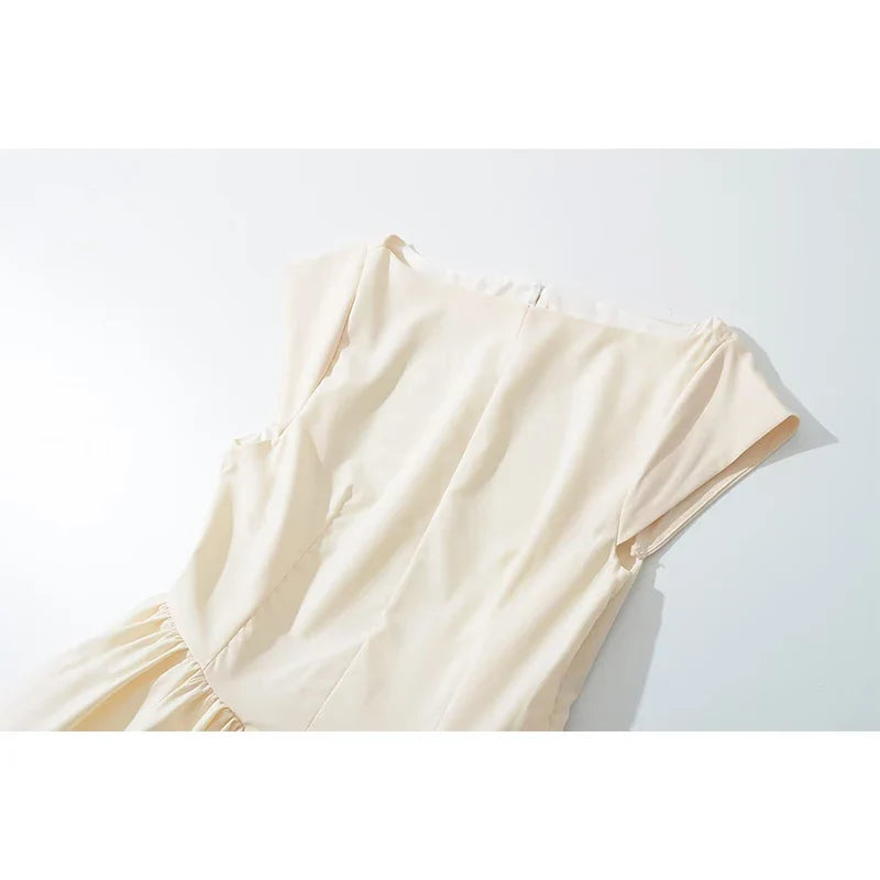 Sexy Backless Elegant Party Midi Dresses