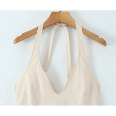 Sexy Backless Halter Dresses
