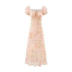 Gentle Temperament Vacation Short Sleeve Dresses