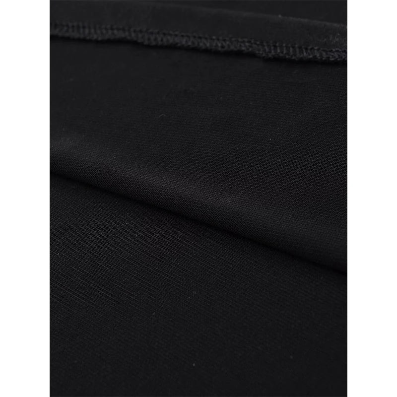 Backless Spaghetti Straps Black Long Dresses For Hem Slit V Neck A-line Party Sexy Maxi Vestidos