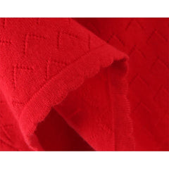 Summer Fit Slim Backless Halter Red Knit Dresses Bodycon Mini Sexy Dress
