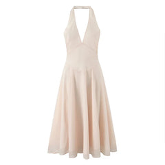 Sexy Elegant Backless Halter Dresses