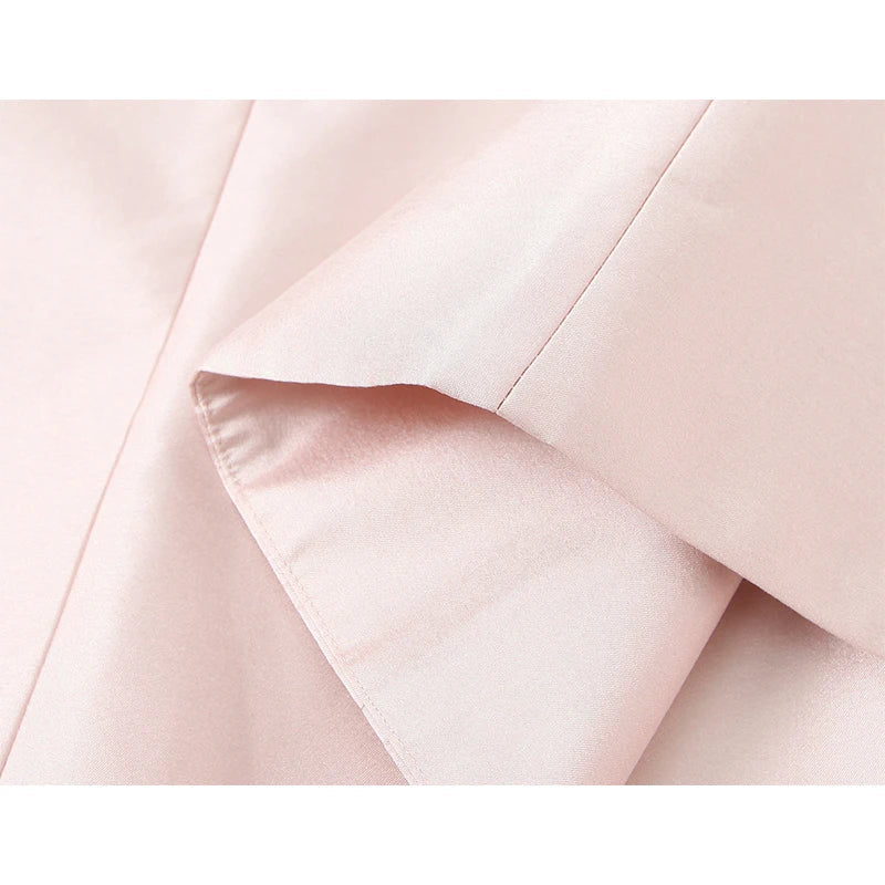 Elegant Satin Bow Dresses