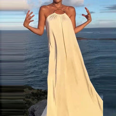 Summer Loose Swing Vacation Dresses
