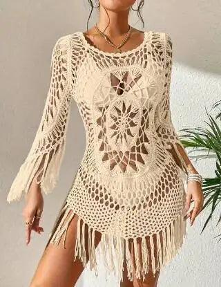 Summer Hand-Crocheted Beach Dresses