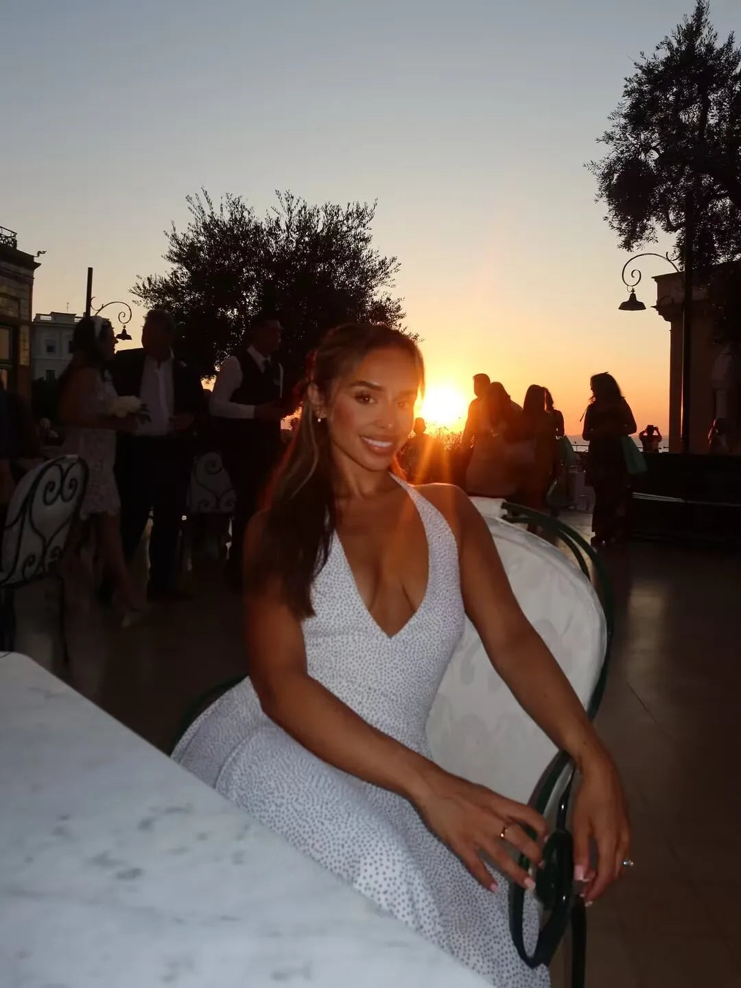 Vintage Polka Dot Halter Elegant Dresses Sexy Backless A-line Midi Summer Dresses