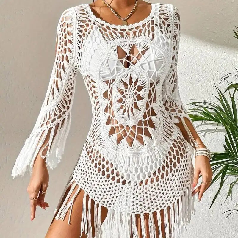 Summer Hand-Crocheted Beach Dresses