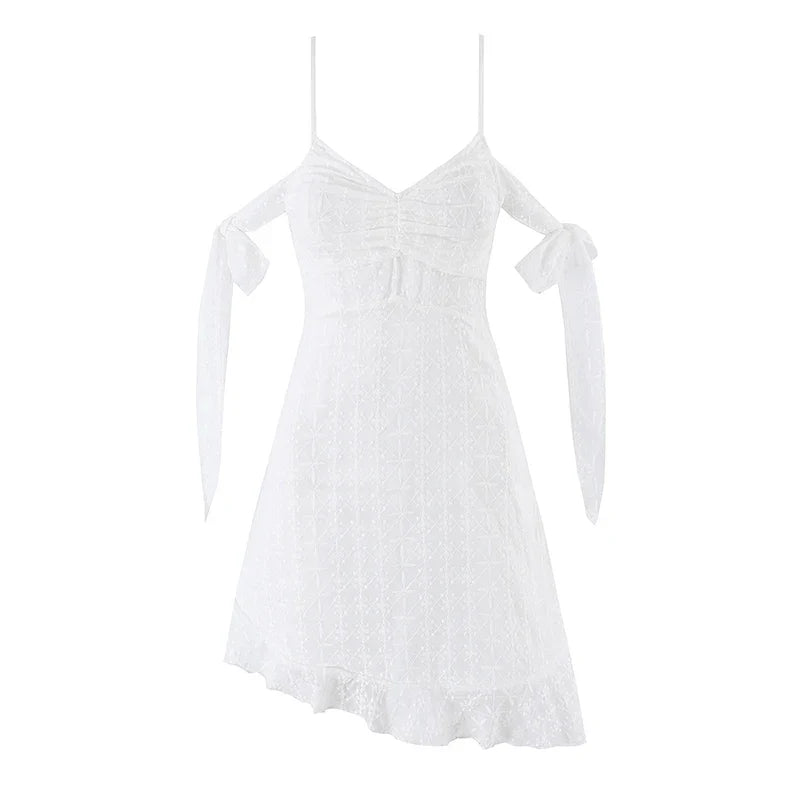 Romantic White Mini Dresses