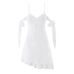 Romantic White Mini Dresses