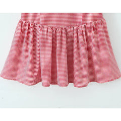 Sexy Backless Halter Red Plaid Dresses