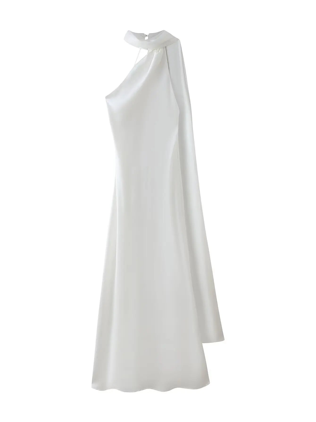 High Street Sexy Elegant Halter Long Dresses