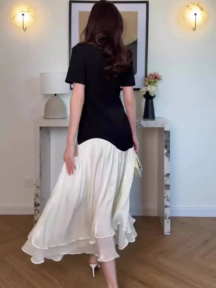 Fake Two-piece Dresses