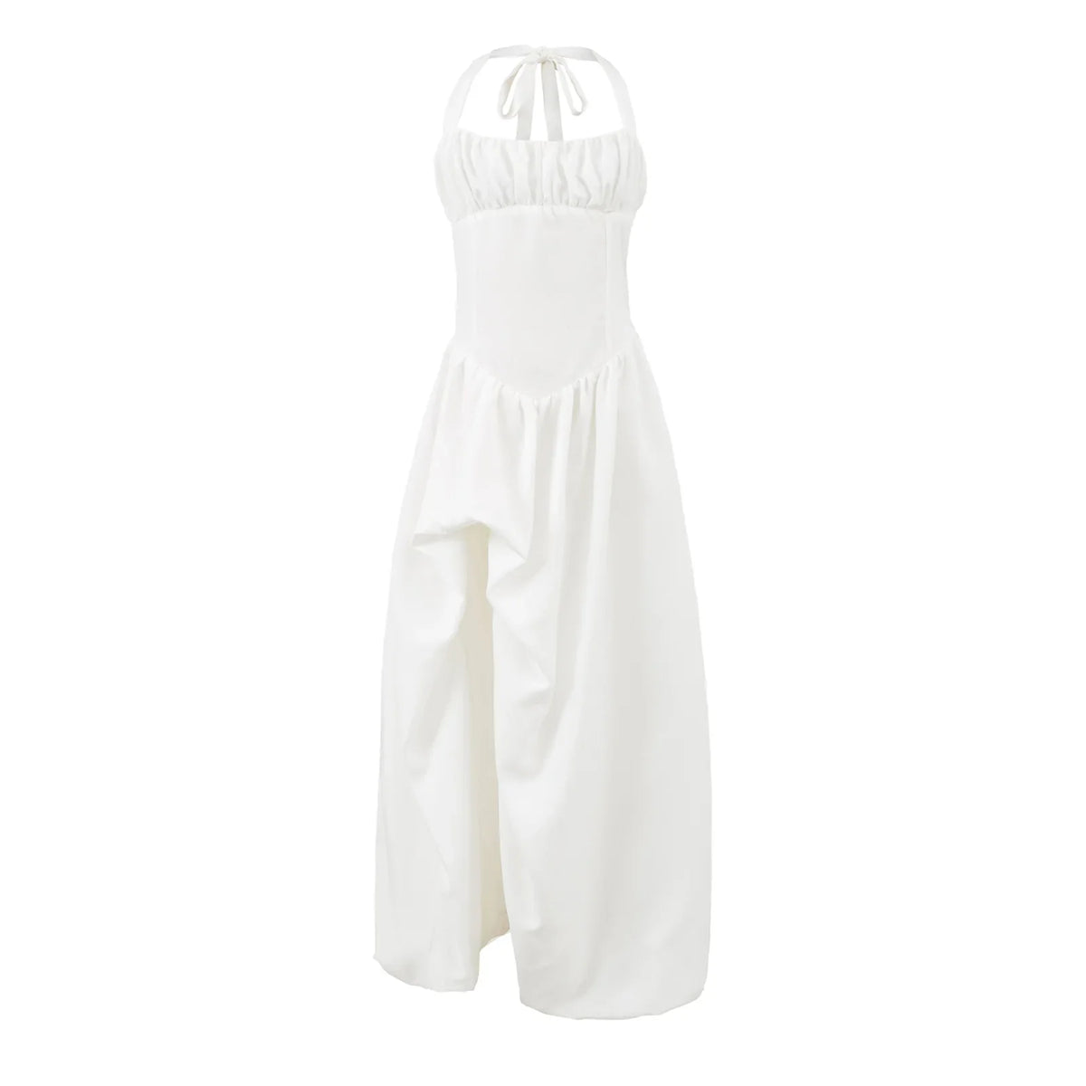 Elegant Pink White Evening Dresses