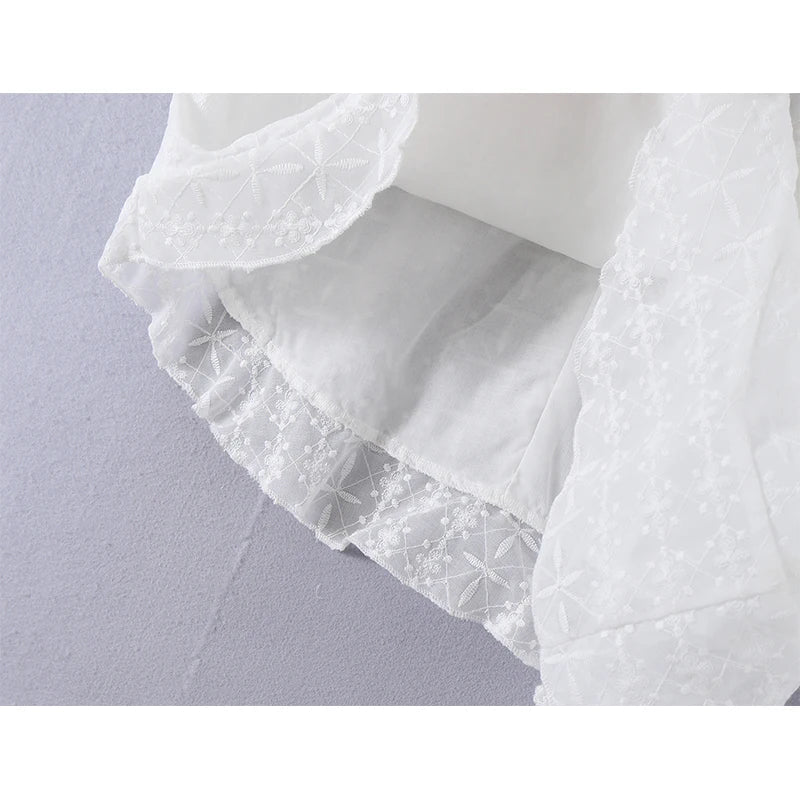 Romantic White Mini Dresses