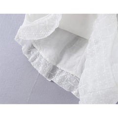 Romantic White Mini Dresses