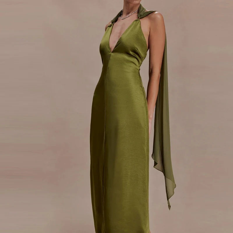 Elegant Temperament Camisole Slim Fit Guest Dresses