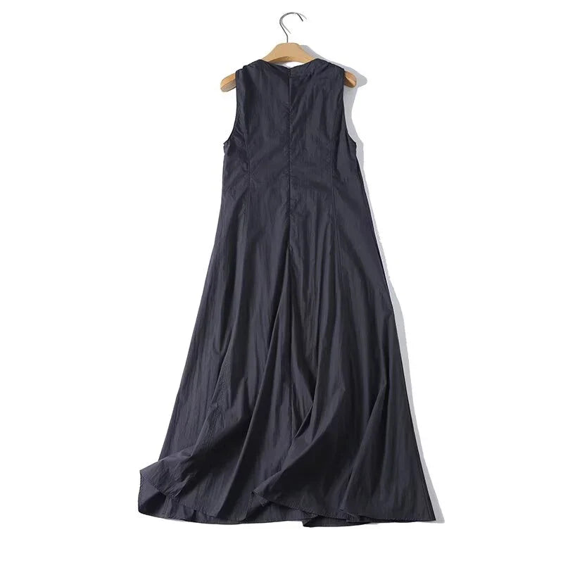 Adjustable Strap Long Dresses