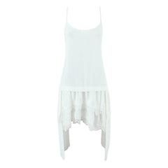 Design Irregular Hem Sling Dresses