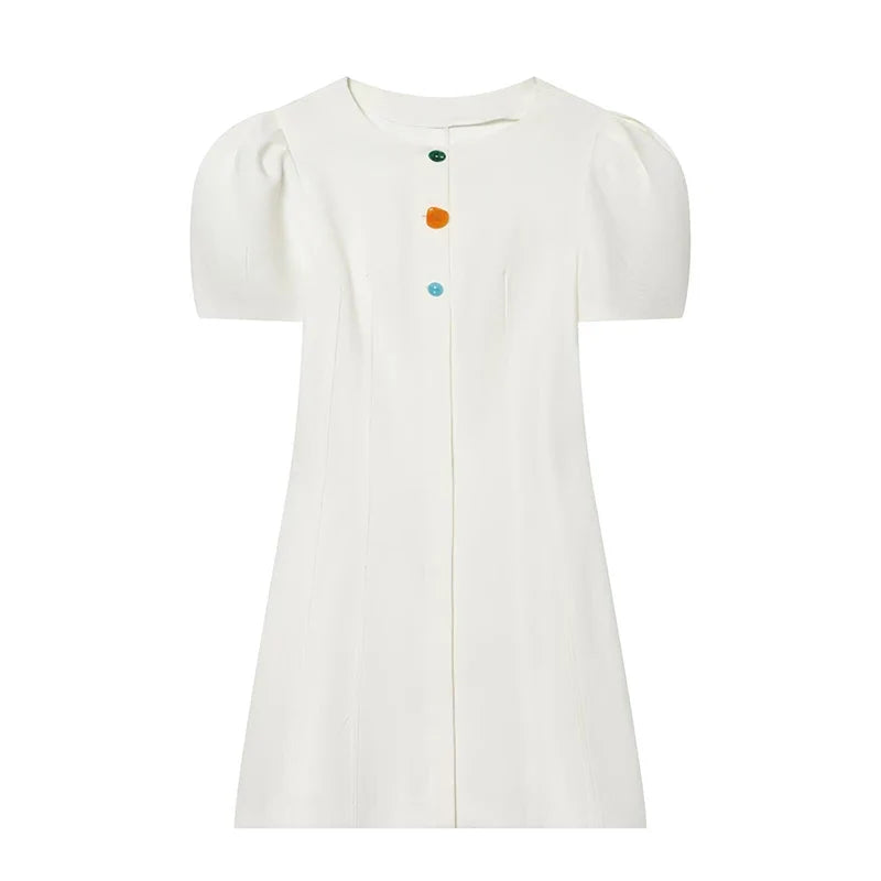 Elegant White Mini Dresses
